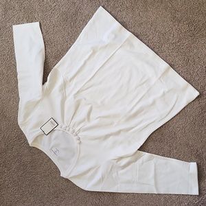 Brand new Top, XL, white, long sleeve